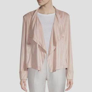 Donna Karan Draped Open Front Jacket